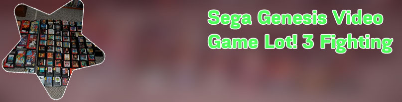 Ebay sega genesis games