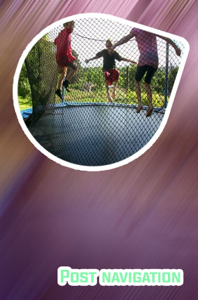 Games to play on the trampoline